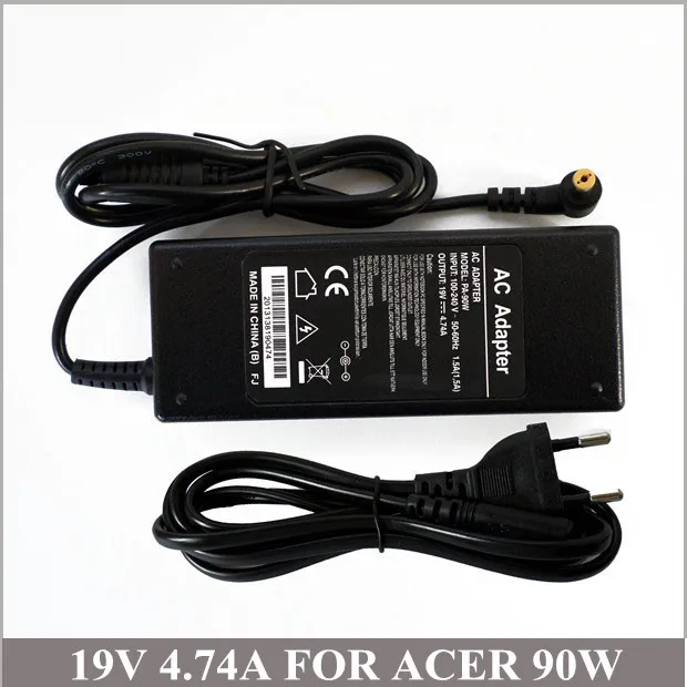 

19V 4.74A 90W Notebook AC Adapter With Laptop Charger Plug For Cadernos Acer Liteon PA-1900-34 ADP-90SB BB