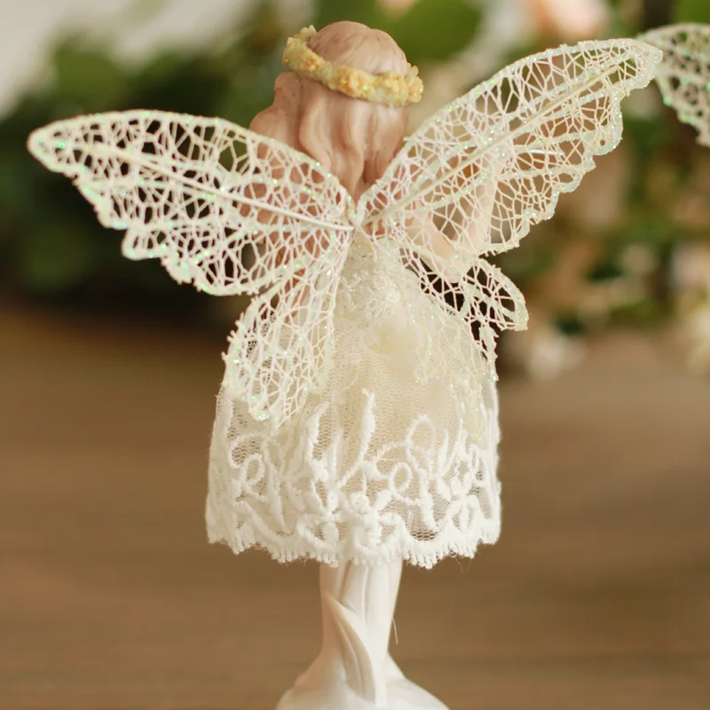 Garden decorations Home Furnishing high-grade resin decoration wedding wedding gift Flower Fairy Angel dream