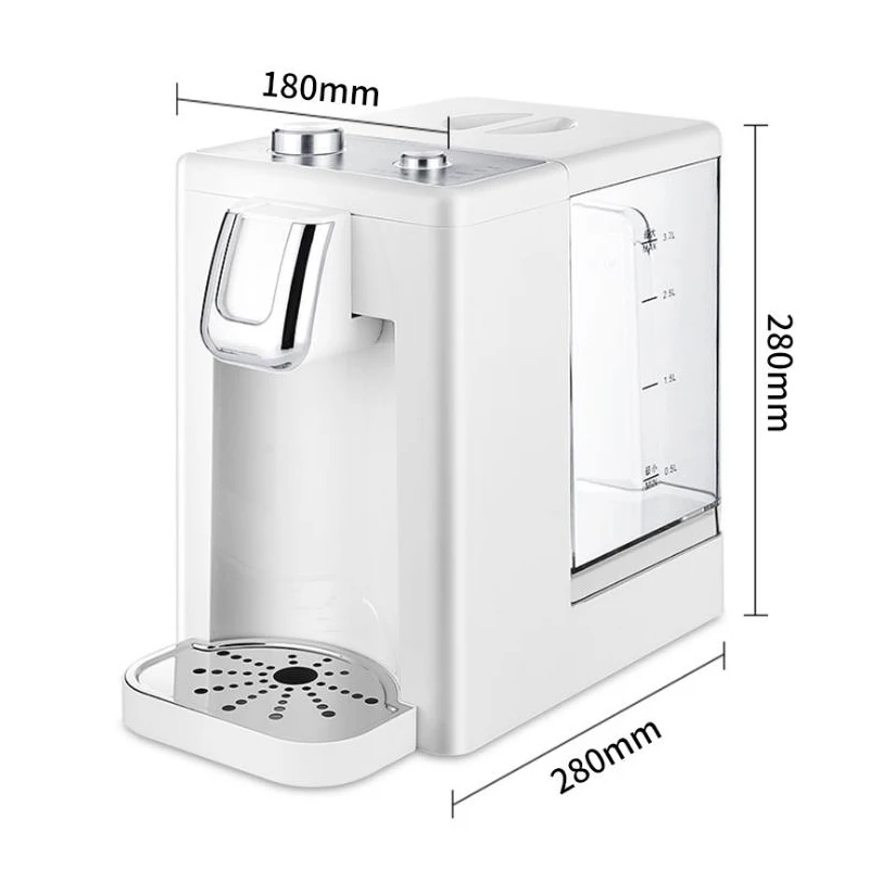 Desktop 3 Second Speed Hot Water Dispenser Small Mini Instant Hot Water Tea Bar Desktop JRT-111/112