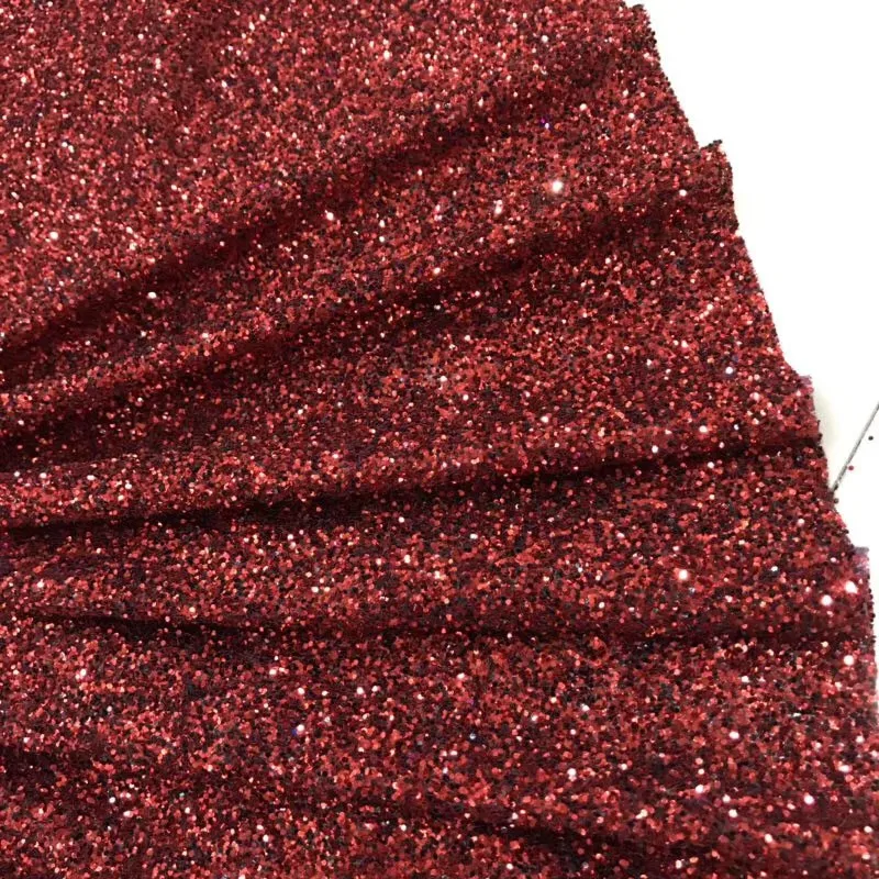 

All glued glitter Nice design H-19.11117 glued glitter print african mesh tulle lace 5yards for evening dress