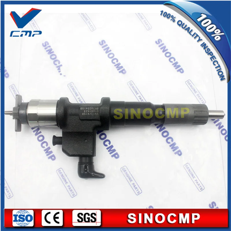 

Engine 4HK1 6HK1 Excavator Common Rail Injector 897329-7032 8973297032 For Hitachi ZX850-3 ZAX650-3 ZX870-3 ZX450-3