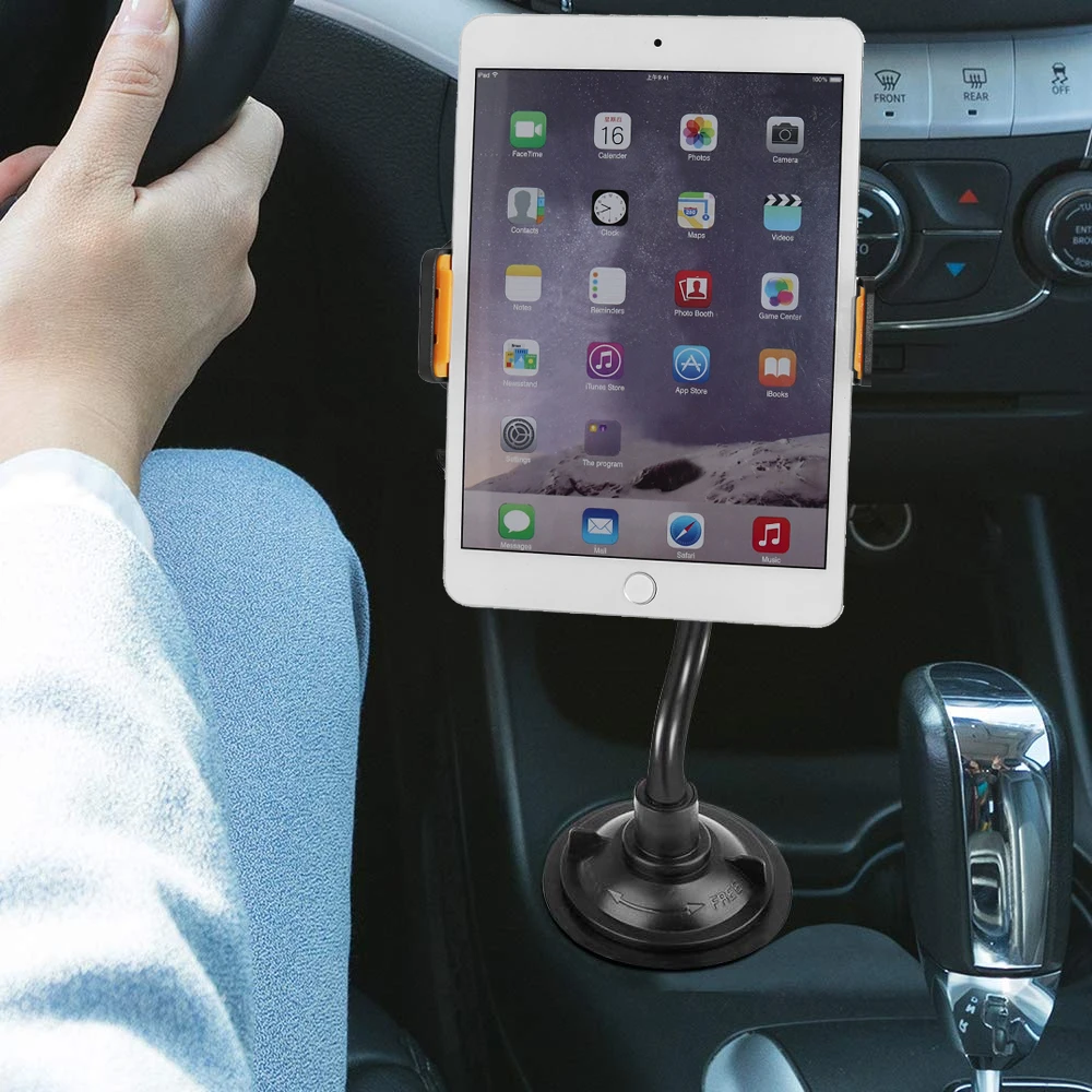 Soporte de coche para IPAD Air Mini, Samsung, tableta, 6-10,5 pulgadas, iPhone X, teléfono Huawei