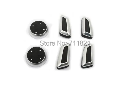 

Set of 6pcs Chrome Seat Adjustment Switch Cover Trim For Audi A3 A4 A5 A6 A7 B8 Q3 Q5 VW Tiguan