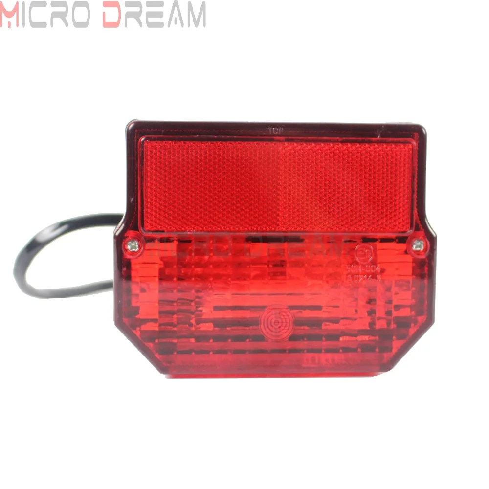 E-mark Retro Motorcycle Filaments Taillight For MZ ETZ 150 250 251 301 Simson SR50 S51 Suzuki TS 125 150 250 Brake Tail Lights