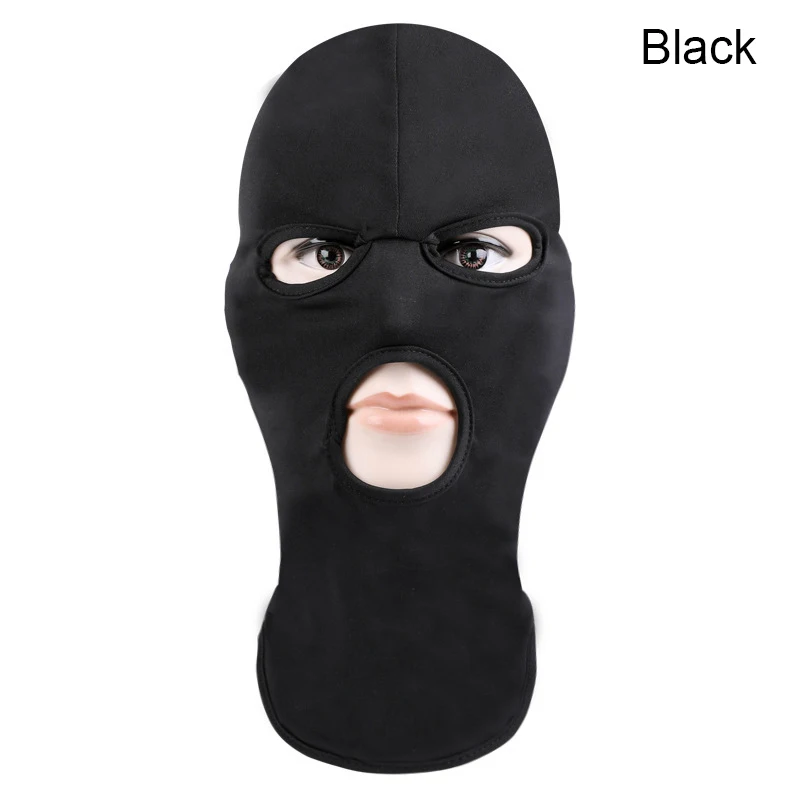 Ski Outdoor Windproof Motorcycle Cycling Face Mask 3 Holes Eagle Eyes Mouth Full Face Mask Balaclava Hawkeye Flying Tigers Cap