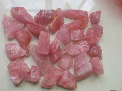 natural rose quartz crstal ore energy stone love stone pink crystal feng shui stone decoration wholesale 1000g/lot free shipping