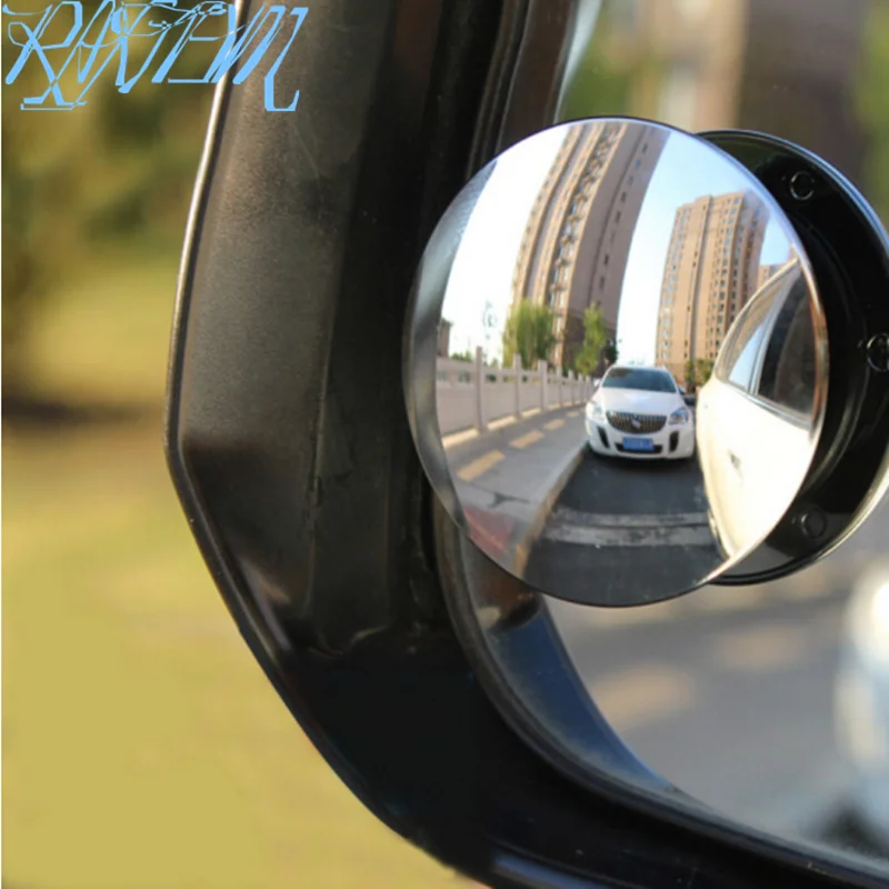 

Auto 360 Wide Angle Round Convex Mirror Car Vehicle Side Blindspot Blind Spot Mirror Wide RearView Mirror Small Round Mirror