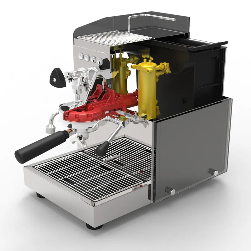 WELHOME KD-310 Espresso Machine Coffee Maker Stainless Steel Semi-automatic steam coffee machine cafetera