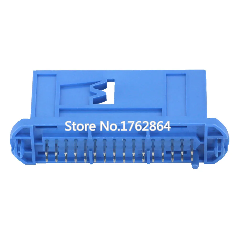 32 Pin Blauwe Auto Gewijzigd Computer Connector Met Terminal DJ73281-0.6-11 32 P Auto Connector