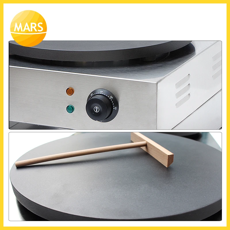 Crêpière électrique antiadhésive; Mini Machine à crêpes; Crêpière à une plaque de qualité