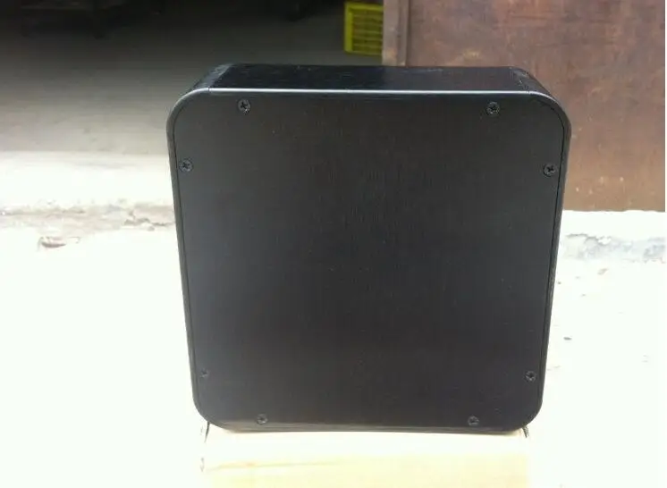 GZbotolave 2107 R 풀 알루미늄 프리앰프 인클로저, DAC 케이스, 파워 앰프 섀시, AMP BOX 블랙