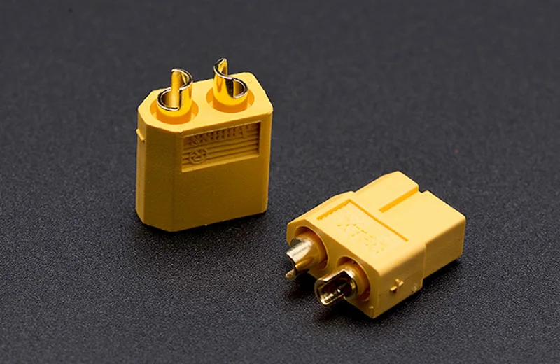 5 個の電源配線ケーブルバナナ端子スペアパーツ RC リモート操作車モデル XT60 プラグ ROV 高電流プラグ