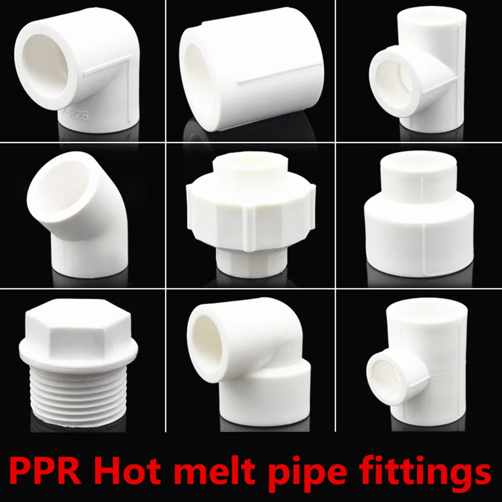 

PPR fittings pipe fittings joint 20mm 25mm 32mm DN15 DN20 DN25 variable diameter direct elbow three-way flexible joint