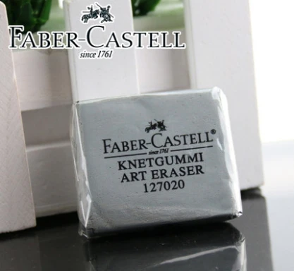 1 Pc Art Eraser Faber Castell Waxers Plasticine Drawing Rubber 127020 7020 Eraser Office, Cultural And Educational