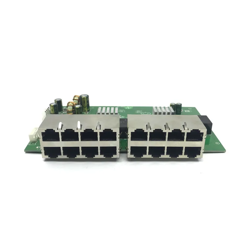 

OEM новая модель 16 портов гигабитный коммутатор Настольный RJ45 Ethernet коммутатор 10/100/1000 Мбит/с Lan концентратор Коммутатор 16 портов материнская плата