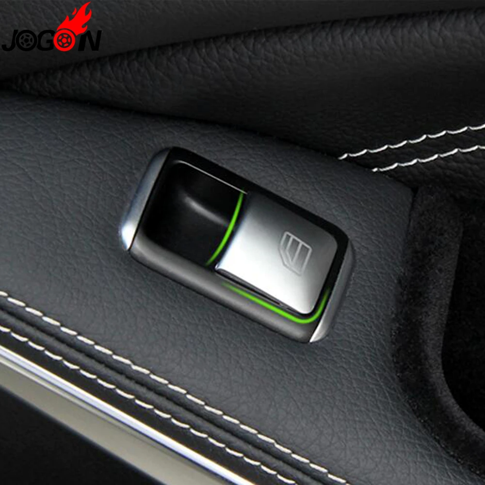 Window Lifter Panel Control Button Cover For Infiniti Q30 Q30S QX30 2016 2017 2018 Door Window Glass Switch Trim Sticker