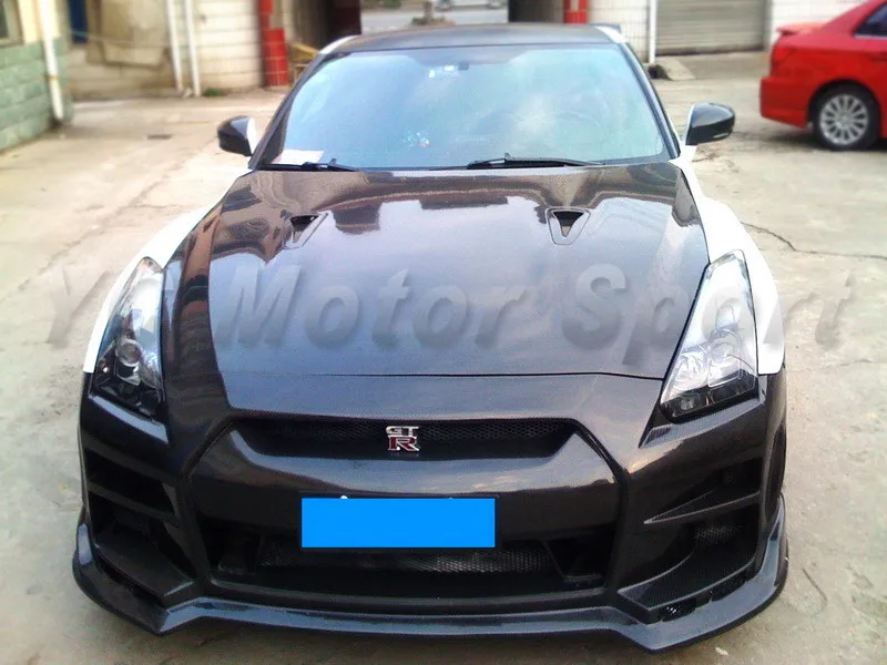 

Car Accessories FRP Fiber Glass BSE Style Front Bumper Fit For 2008-2015 R35 GTR CBA DBA Front Bumper