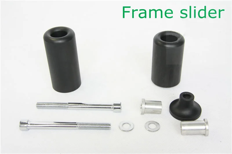 For 2005 2006 Kawasaki Ninja ZX 6R ZX-6R zx6r 05 06 Motorcycle bike Frame Slider Crash Protector Black / Carbon