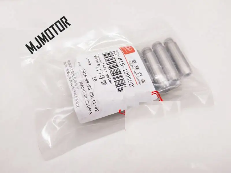 (16pcs/kit) valve guide kit for Chinese CHERY TIGGO 5 SUV 2.0L A1 A3 A5 ARRIZO7 E5 QQ G6 H5 V5 Auto car motor parts 481H-1003023