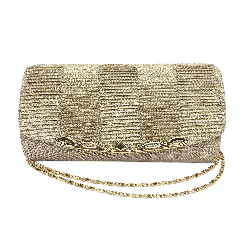 Fashion Shiny Evening Bag 8 Solid Colors Women Evening Clutch Bag 2023 Sequined Wedding Party Ladies Shoulder Bags With Chain