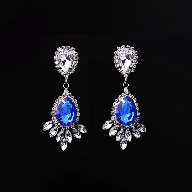 YFJEWE Classic Fashion Accessories Rhinestone Drop Earrings E113