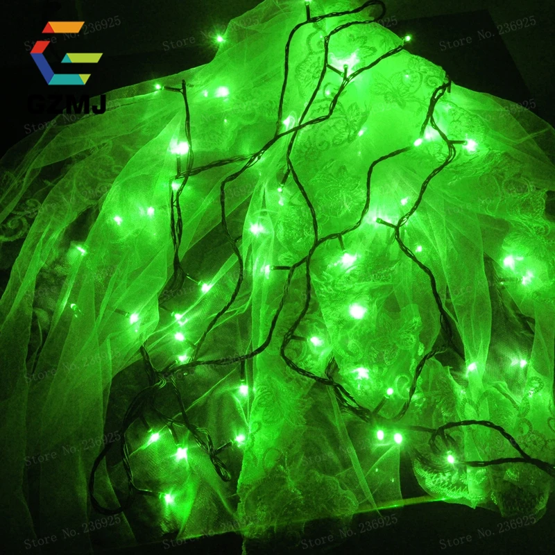 10M 80LED New 9Colors Creative LED String Lights Outdoor/Indoor Night Wedding/Party/Home Decorations Holiday Fairy Lights H-07