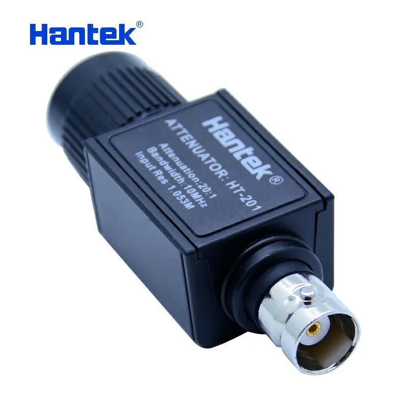 Hantek อย่างเป็นทางการ HT201 20:1 10MHz Oscilloscope Attenuator สำหรับยานยนต์ Diagnostics แบนด์วิดท์: 10MHz อินพุต RES: 1.053M