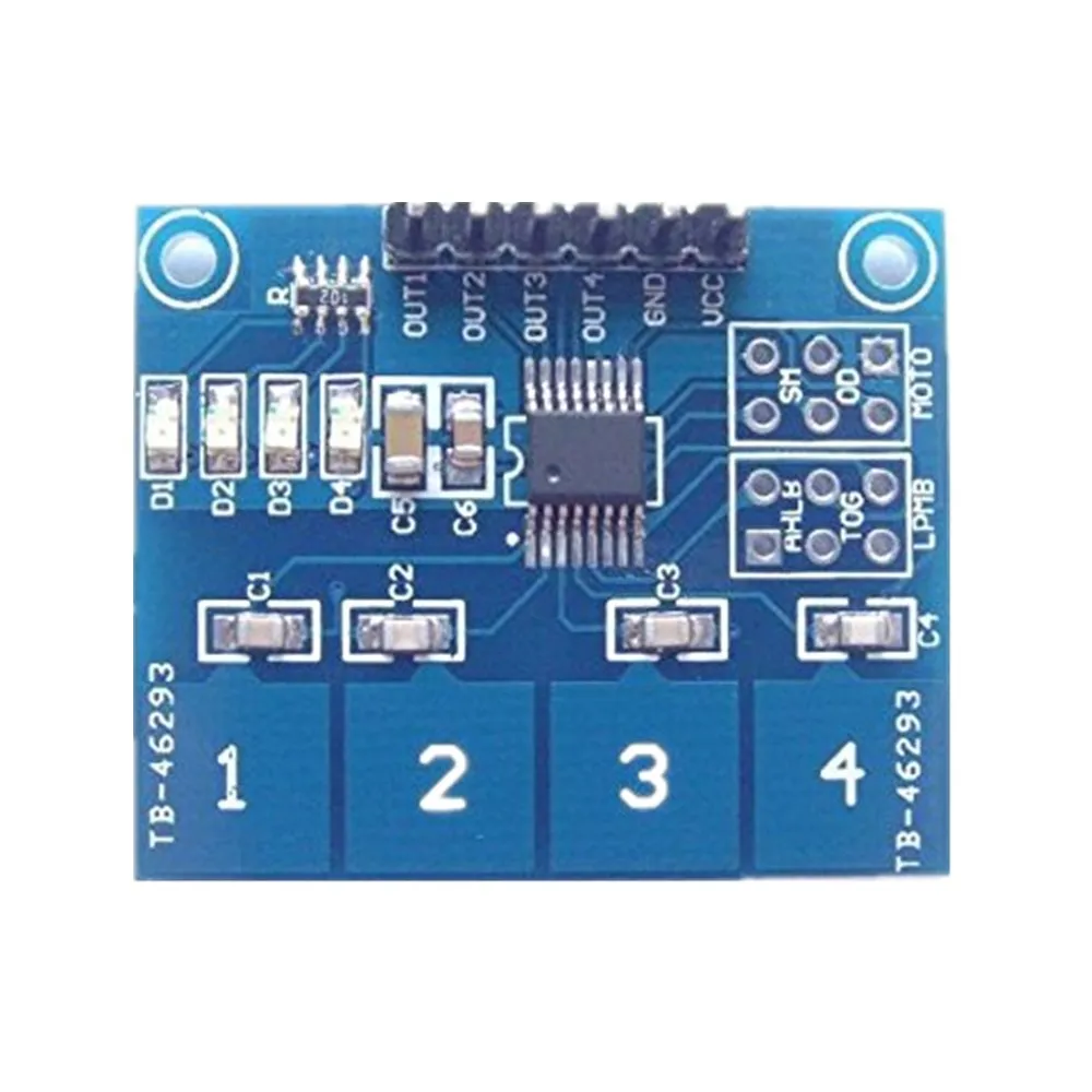TTP224 4-Kanal Kapazitiven Touch Schalter Digital Touch Sensor Modul