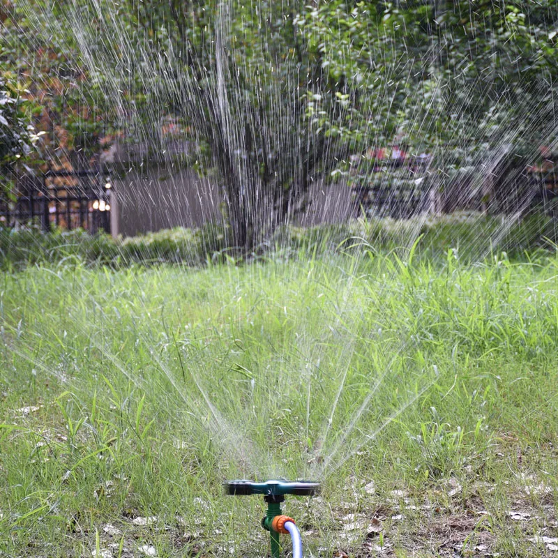 3 Branches Buried Automatic Rotating Nozzle Modular Sprinkler Watering Kits Garden Lawn Yard Spray Water Irrigation System 1Set image 2