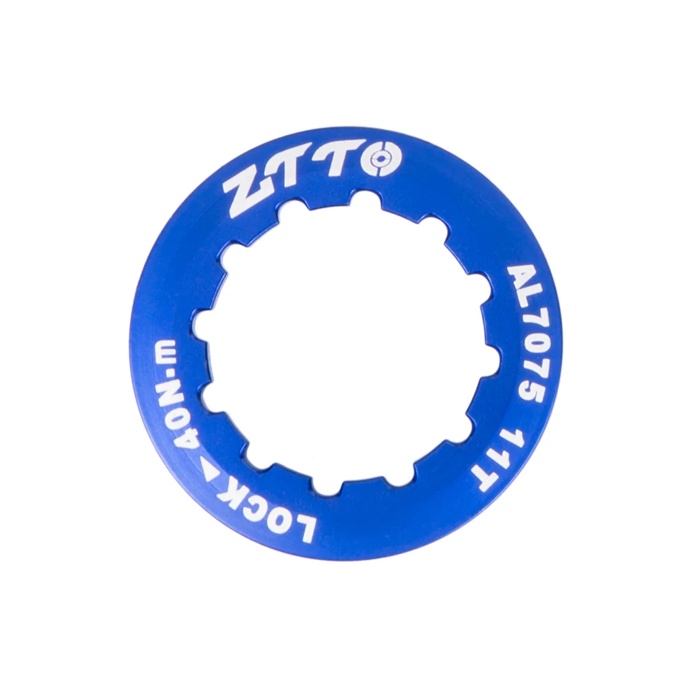 ZTTO Bicycle Parts MTB Road Bike Cassette Cover Lock Ring 11T AL7075 Cap For ZTTO Parts K7 9S 10S 11S 12S Speed Freewheel