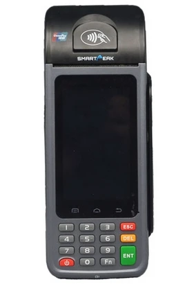 4 5.5 inch nfc pos terminal with android system Smart Card Payment System 13.56MHZ RFID member management