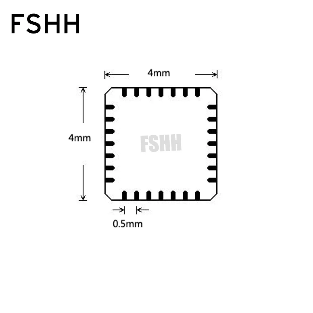 FSHH QFN24 IC SOCKET DFN24 WSON24 MLF24 test socket Size=4mmX4mm Pitch=0.5mm