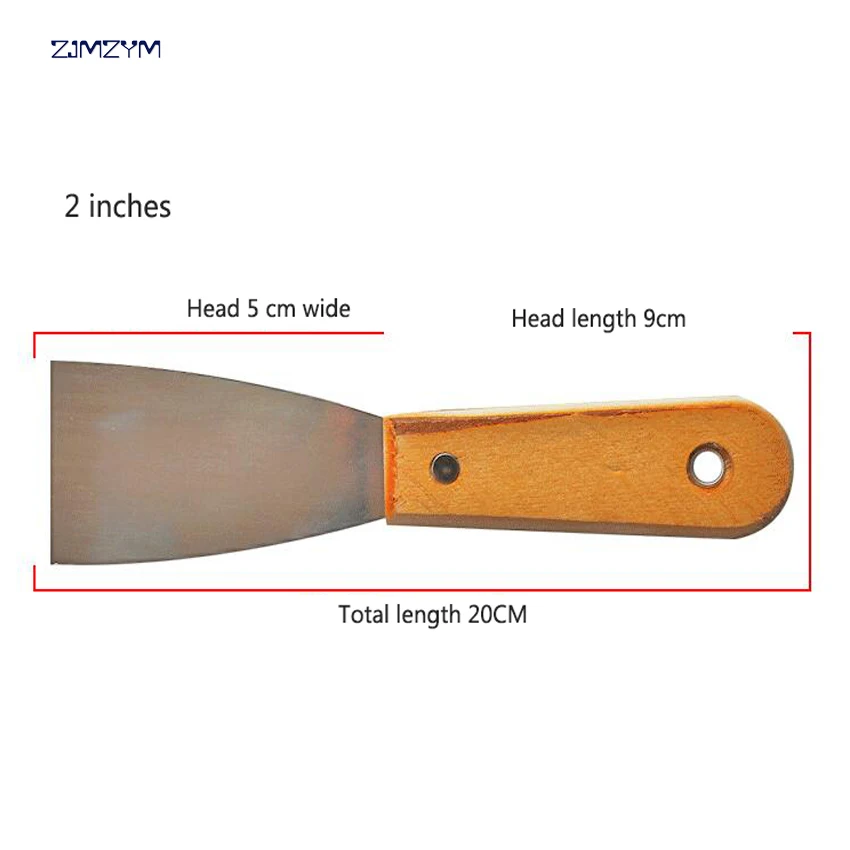 

2 inches 20cm Multi-function Manganese steel Putty Knife Blade Antirust Batch Knife High-polished Wipe Scraper Tool