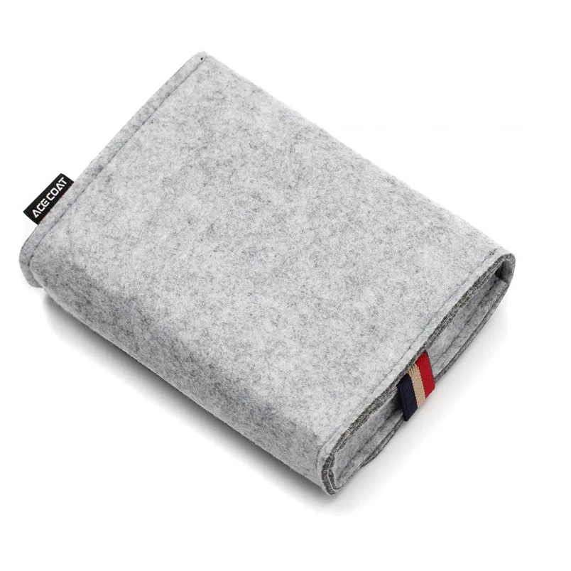 Elektronische Geräte Aufbewahrung tasche HDD Maus Adapter digitales Zubehör Filz beutel Mode tragbare Power Bank Fall Geldbörse