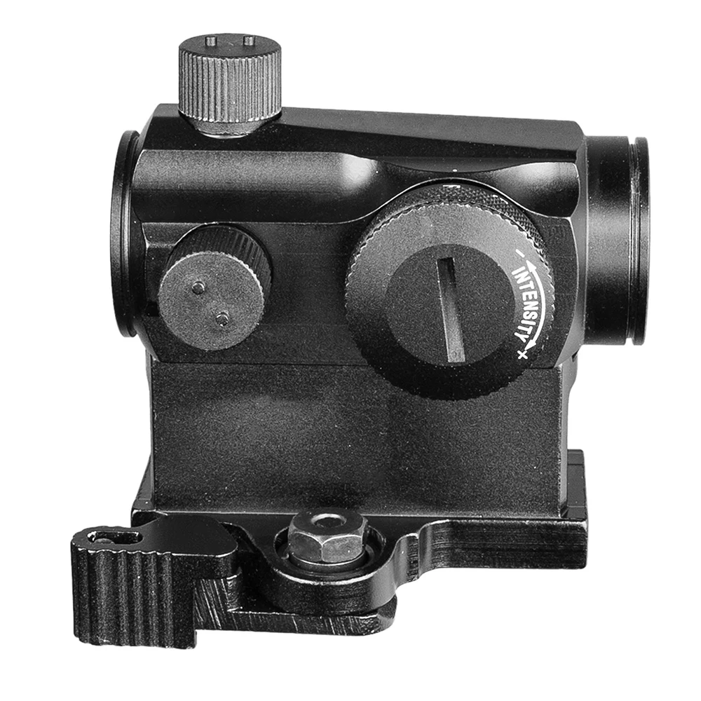 1X20 Hollow Plate Rifescope Sight Illuminated Sniper Red Green Dot Sight With Quick Release Red Dot Scope Hunting