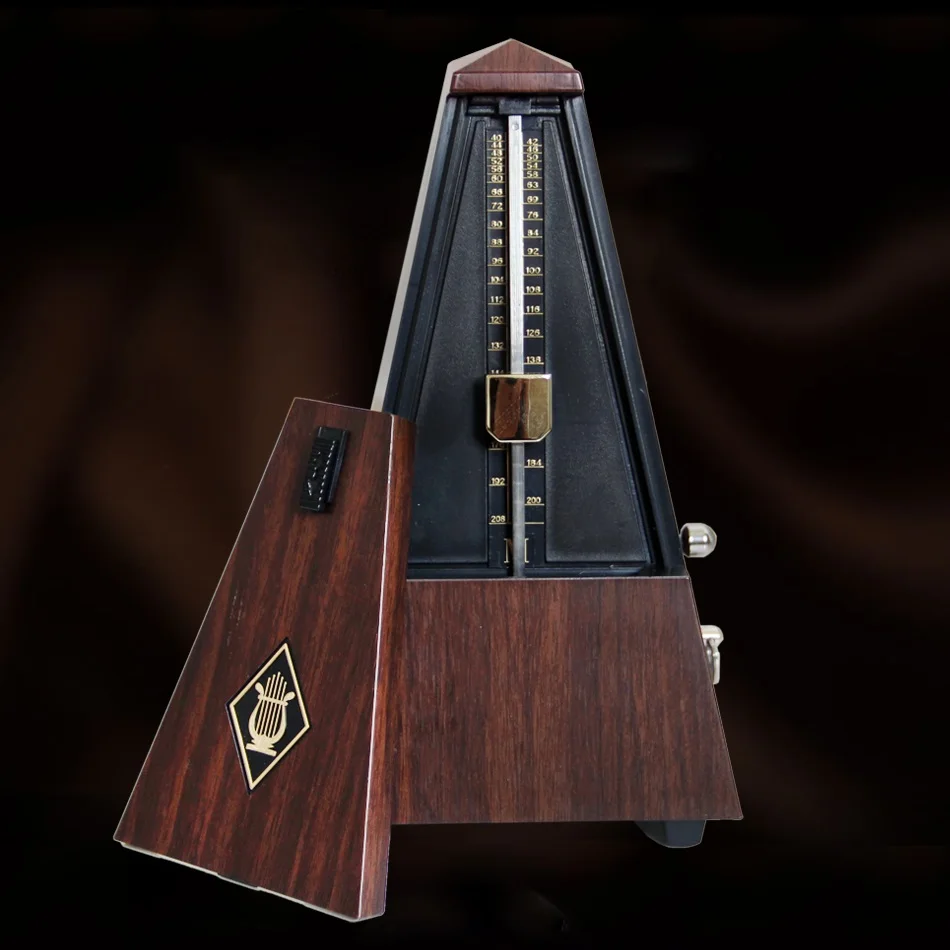 Guitar Metronome Online Mechanical Pendulum Mecanico Wood color for Guitar Piano Violin Musical Instrument