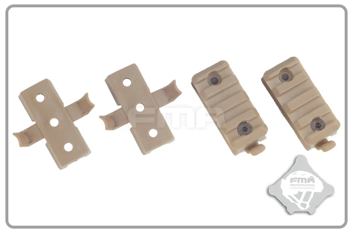 Adaptador rail Picatinny para casco táctico OPS modular