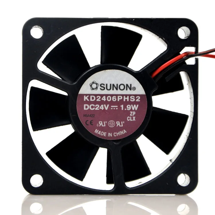 

SUNON KD2406PHS2 DC 24V 1.9W 60x60x15mm Server Cooling Fan