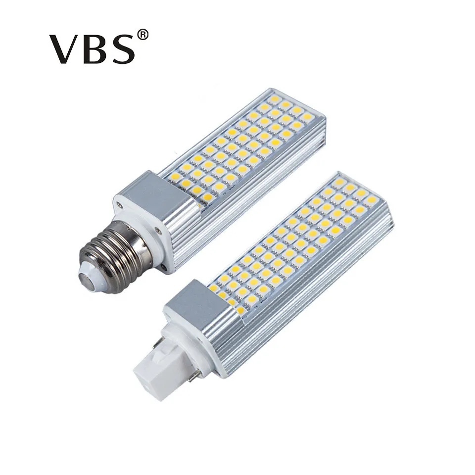 G24 Ha Condotto La Lampadina Bombilla Led G24 E27 5 W 7 W 9 W 11 W 13 W Bombillas Led g24 e27 Mais a 180 gradi 110 V 220 V 5050 smd Luce Della
