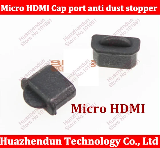 

100pcs/lot Brand New Micro HDMI Cap port anti dust stopper Protector Plug cover Free shipping