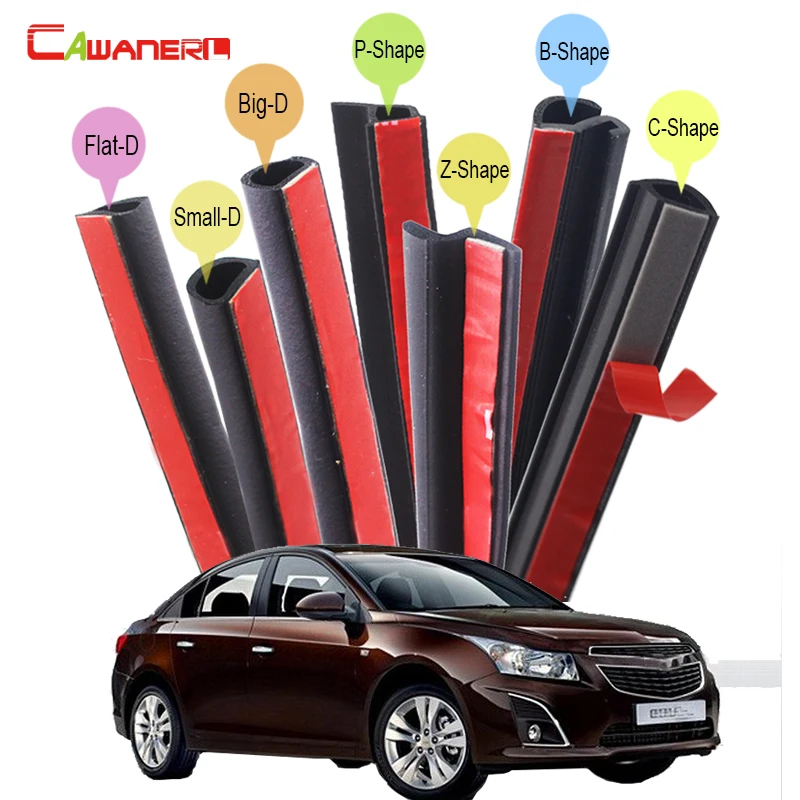 Cawanerl For Chevrolet Epica Cobalt Cruze Corsicas Spark Car Body Rubber Sealing Strip Kit Seal Edge Trim Weatherstrip