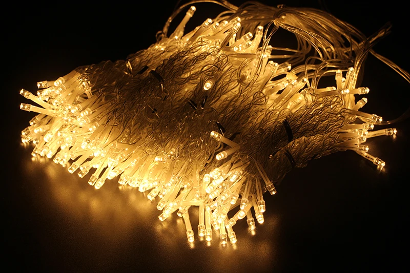 3x3/6x3 LED Icicle String Lights Christmas Fairy Lights Garland Outdoor Home For Wedding/Party/Curtain/Garden Decoration