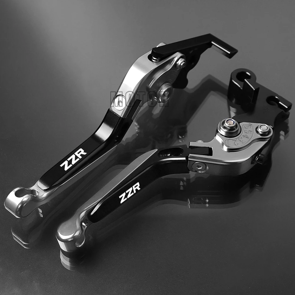 For Kawasaki ZZR600/ZZR1200/ZZR1400/S CNC Motorcycle Brake Clutch Levers Adjustable Folding Fold Extendable ZZR 600/1200/1400