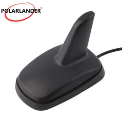 Car Shark Fin Antenna Auto For Audi/VW/Seat/Skoda Car Style Radio Black Antenna AM/FM Roof Ceiling Sport Style Car Radio