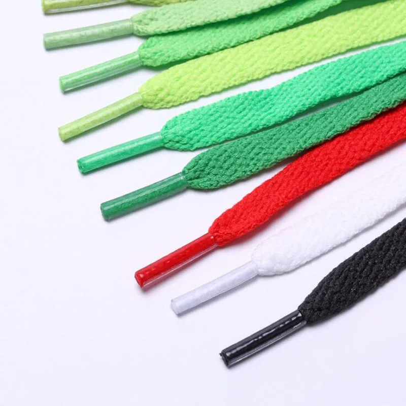 80/100/120cm New wide flat 26 colors solid colors sport boots shoe laces strings shoelace image 3