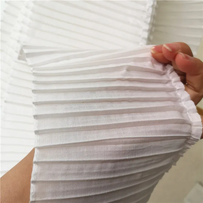 12cm wide white diy widened pleated folds lace clothing skirt cuffs hem lace trim accessories decorative fabric