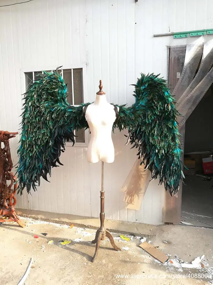 High quality extravagant stage prop creative Easter Halloween Children's Day deco products large angel wings