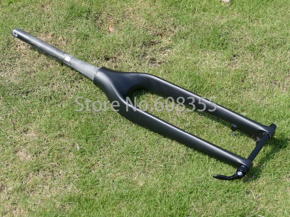 Carbon Matt Glossy 650B 27.5ER Mountain Bike MTB Bicycle Fork + 15mm Axle