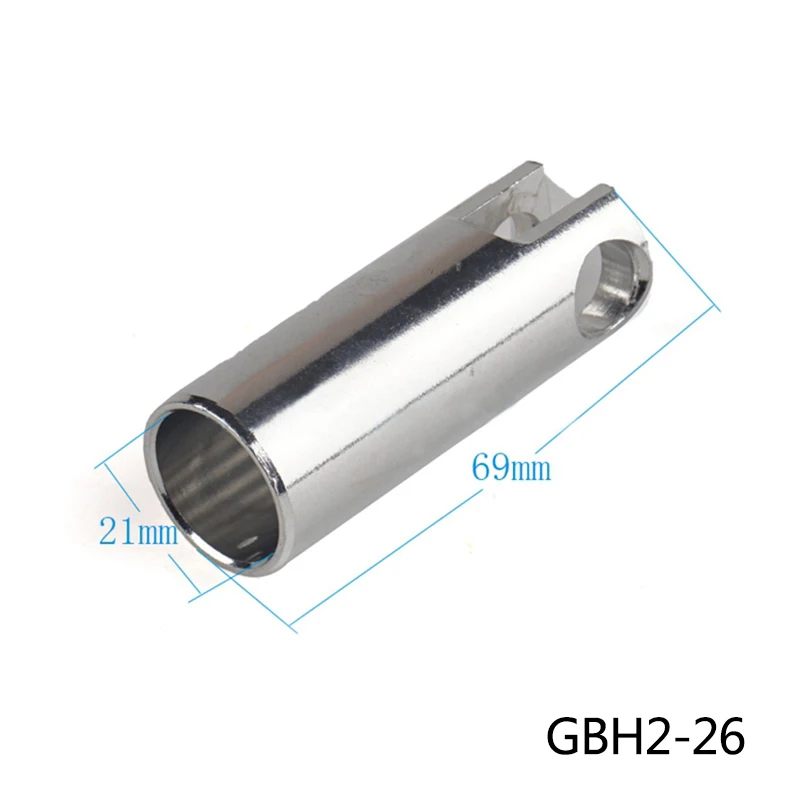 Silver Tone Aluminum Electric Hammer Drill Piston for Bosch GBH2-20/GBH2-24/GBH2-26 Tool accessories , High-quality!