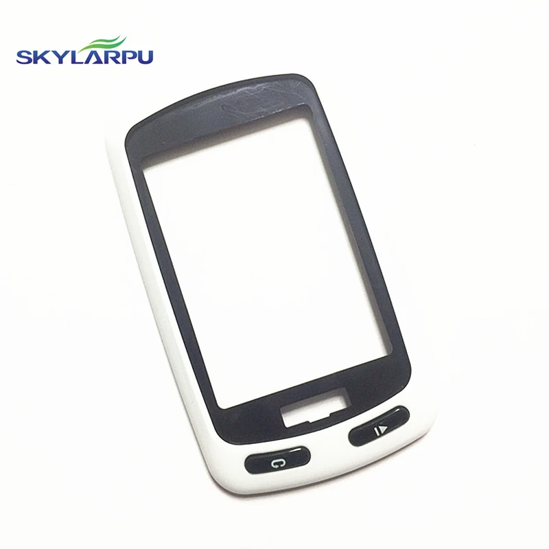 Skylarpu custodia anteriore originale (bianca) per Garmin Edge 810 sostituzione del misuratore di velocità della bicicletta (senza Touchscreen)